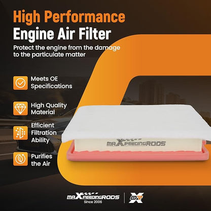 maXpeedingrods CA12260 Engine Air Filter for Chevrolet Equinox 2018-2025, for GMC Terrain 2018-2024, Replacement for A3226C, A90139, PA99314