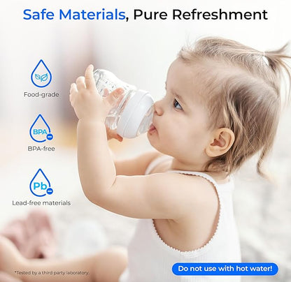 Waterdrop W281 Water Filters for Water Coolers, Replacement for Avalon® branded Bottleless Water Coolers Filters, 1,500 Gallon Extended Lifespan, More Pure Enjoyment, 2 Count（1 Set）