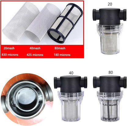 2 Inch 20/40/80 Strainer Water Filter Irrigation Filter Gardening Water