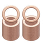 25PCS Copper Oil Drain Plug Gasket Replacement for Mercedes Benz Crush Washer Seals 007603-014106 (M14-BENZ)