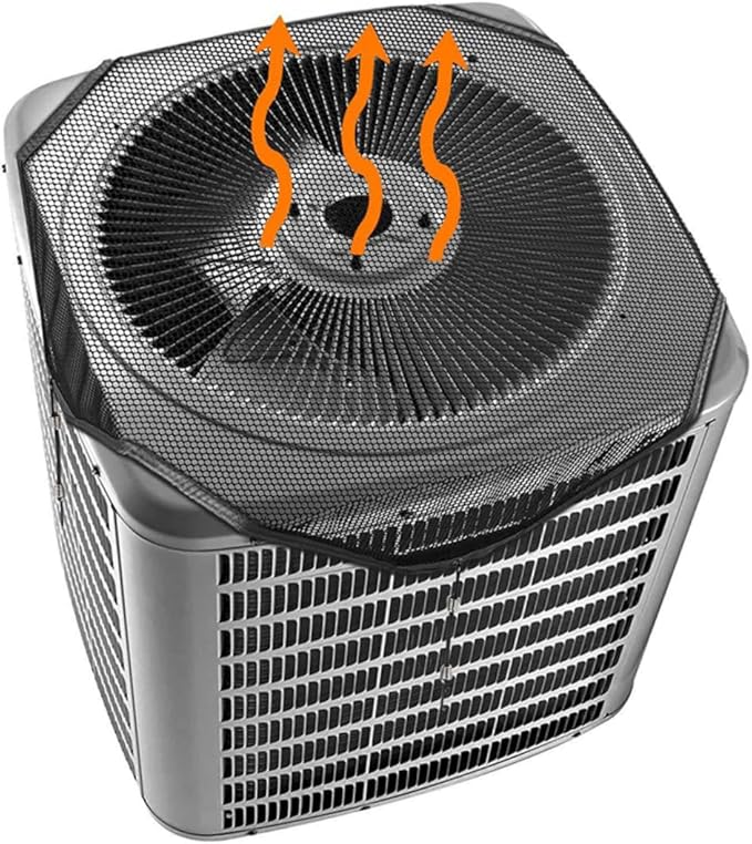 Alipis Outdoor Air Conditioner Cover Mesh Cover for Unit Weatherproof Easy to Install and Extend Service Life