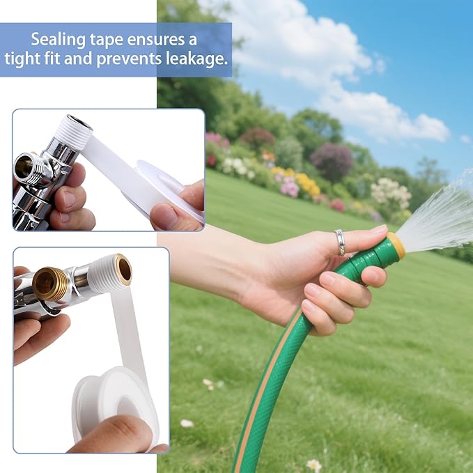 12 pcs Faucet Adapter Kit, CNYMANY Kitchen Aerator Adapter Set Male Female Sink Faucet Adapter Connecting Garden Hose Water Filter Standard Hose via Diverter