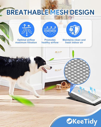 Floor Vent Screen Net, 4" x 10" Air Vent Screen Filter Mesh Catches Toys Snacks Pet Hair and Pet Food, Keeps Bugs Out for Home, 5 Pack