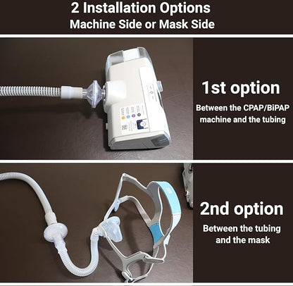 Aveen Inline 8-Pack CPAP Filters - Universal Fit for CPAP and BiPAP Machines and CPAP Hoses- Advanced Filtration for Cleaner Air, Easy to Install, Must-Have CPAP Filters.