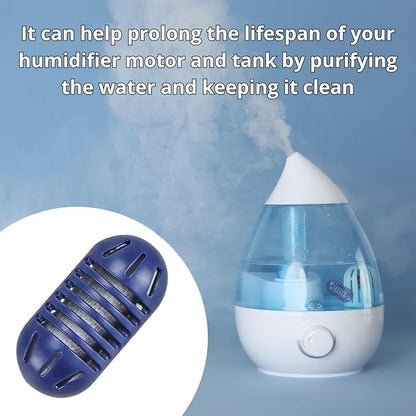 Nispira Mist Demineralization Cartridge Filter Replacement Compatible with Homedics Vick Total-Comfort Ultrasonic Humidifier | Prevents Mineral Deposit Hard Water White Dust | 12 Packs