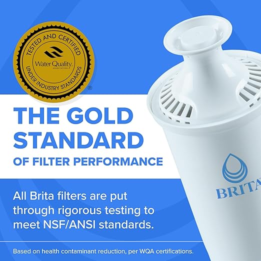 Brita UltraMax Large Water Dispenser with 1 BritaPlus Filter, 27 Cup, White (Package May Vary)