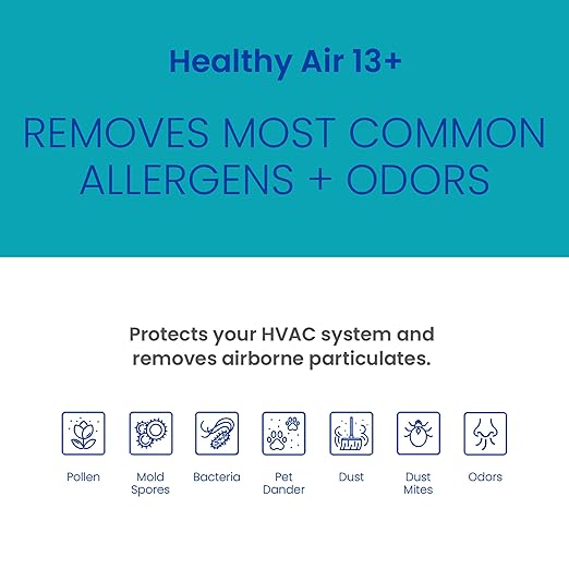 AprilAire 213CBN Replacement Filter for AprilAire Whole House Air Purifiers - MERV 13 with Carbon, Healthy Home Allergy + Odor Reduction, 20x25x4 Air Filter (Pack of 1)