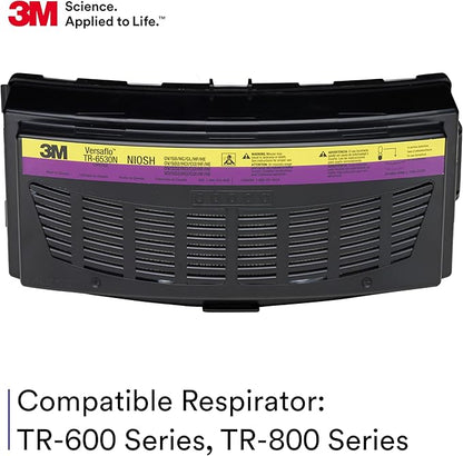 3M Versaflo Organic Vapor/Acid Gas/HEPA Cartridge TR-6530N, for TR-600/800 PAPR