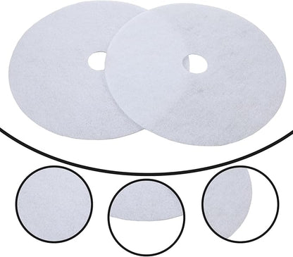 10 PCS Universal Cloth Dryer Exhaust Filter, High-Efficiency Lint Traps Air Intake Paper Filters Portable Dryers Replacement Parts Universal Cotton and Paper Filter Discs for Dryer