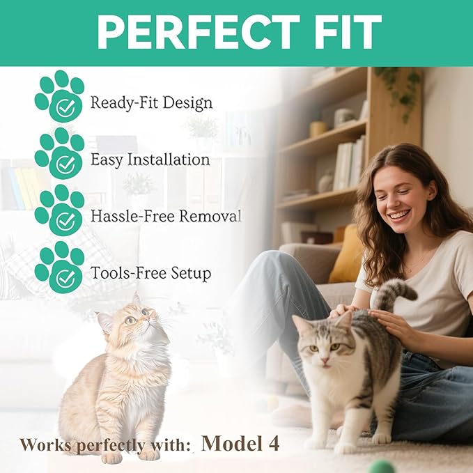Lubise 8Pcs 0.5in Carbon Filters Compatible with LR 4,Replacement Activated Charcoal Filters for Litter Box Premium Filter,Thickened and Durable,Eliminate Odor and Controls Moisture on Pet's Body