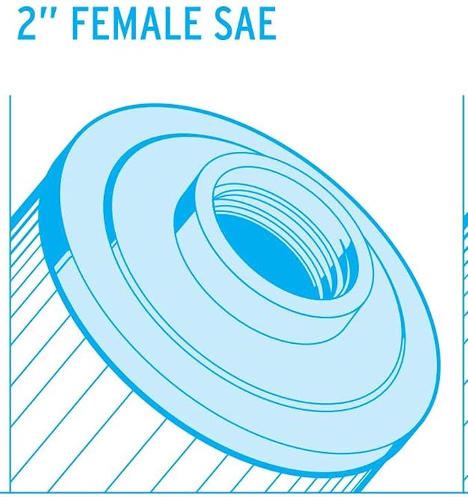 Unicel 4CH-935 35 Square Foot Media Replacement Hot Tub Spa Filter Cartridge with 219 Pleats (4 Pack)