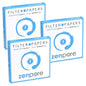 Filter Paper 15cm Lab Qualitative Filter Paper for Chemistry, Standard Qualitative Grade 1-Medium Flow 150mm(300 Discs)
