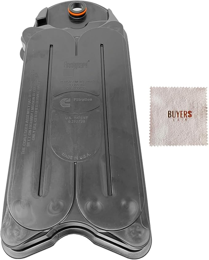 CV52001 Original OEM Crankcase Filter (Kit includes microfiber cleaning cloth)