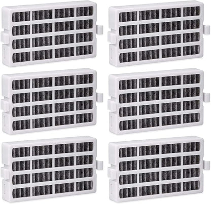 W10311524 Refrigerator Air Filter Replacement Compatible With Whirlpool, AIR1, Maytag, Kitchenaid, and Jenn-Air，Kenmore Fresh Flow Refrigerator Air Filter - 6 Pack