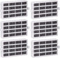 W10311524 Refrigerator Air Filter Replacement Compatible With Whirlpool, AIR1, Maytag, Kitchenaid, and Jenn-Air，Kenmore Fresh Flow Refrigerator Air Filter - 6 Pack