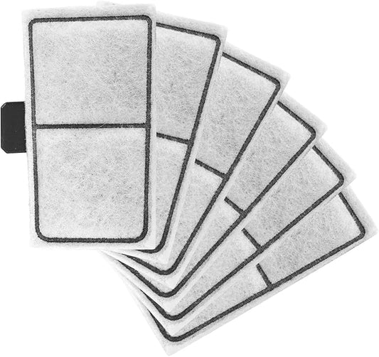 12pcs Filter Cartridges for Top Fin EF-S & BF5 BETTAFLO, 3.7x2.1in/9.5x5.5cm Fish Tank Filter Cartridge Replacement Parts for Aquarium Water Filtration (Grey)
