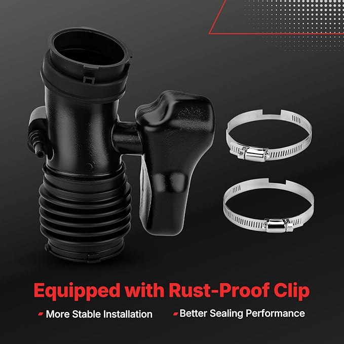 25783713 Air Cleaner Intake Hose Tube for 2009 2010 2011 GMC Acadia Saturn Outlook Buick Enclave Chevy Traverse