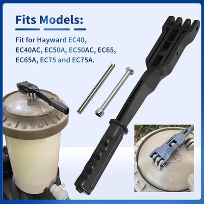 ECX1040 DE Pool Filter Bump Handle Assembly Compatible with Hayward EC40 EC40AC EC50A EC50AC EC65 EC65A EC75 DE EC75A Pool Filter Bump Handle.ECX1040 Pool Filter Bump Handle Parts.XJJ Bump Handle