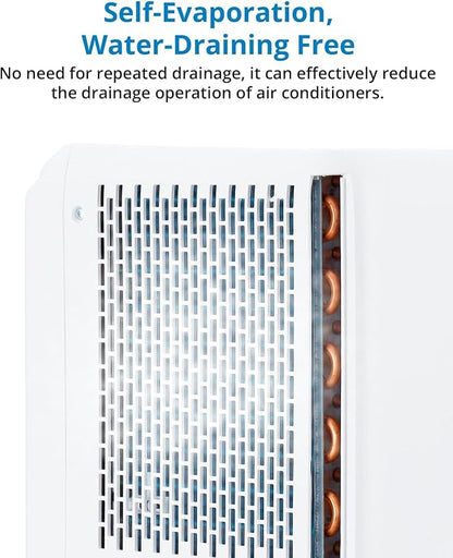Portable Air Conditioner 10000 BTU, Portable AC Unit with Remote Control, Energy-Efficient Cooling for 450 Sq.ft Spaces, 3in1 Portable AC with Dehumidifier, Cooling & Fan Mode for Bedroom Room