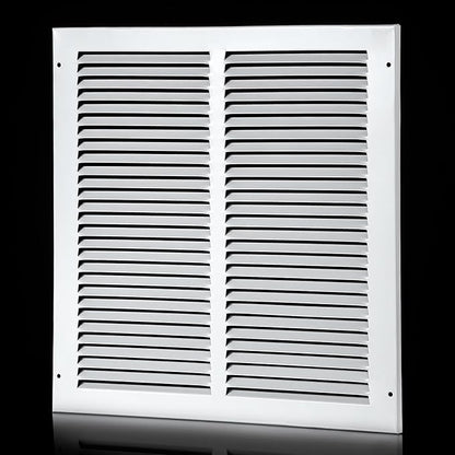 14x14 Return Air Grille(Duct Opening Size),Air Return Vent Cover,Flat Vent Cover,Rejillas De Aire Acondicionado Para Casa,Return Air Grilles,Outer Dimensions:15.75"Wx15.75"H(14"W x 14"H, Duct Opening)