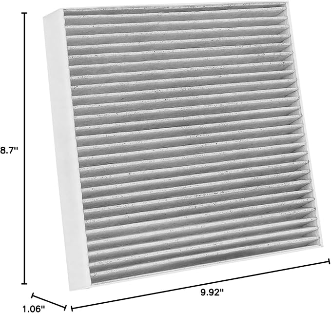 KAX Cabin Air Filter with Activated Carbon, CF10361 Replacement for Chevrolet Cobalt 2005-2010, Chevy HHR 2006-2011, Pontiac G5, Saturn Lon, Pursuit, Passenger Compartment Air Filter