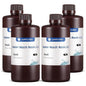 ANYCUBIC Water Washable 3D Printer Resin 2.0 Bundle, 405nm High Precision UV-Curing 3D Resin, Low Shrinkage Photopolymer Resin for LCD Resin 3D Printer (4Packs*1kg Black, 4kg in Total)