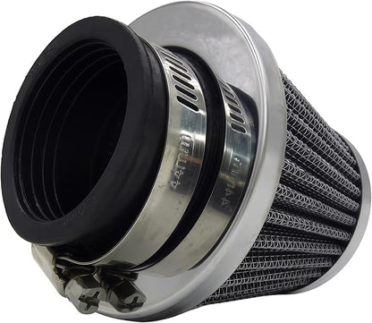 SEMIMO 38mm Air Filter – Compatible with GY6 QMB139 Scooter, Honda XR/CRF 50, Coolster 70/110/3050/3125, SSR 70/110, Coleman CT200U, Baja MB200/MB165, TrailMaster, Mikuni VM22 Carb