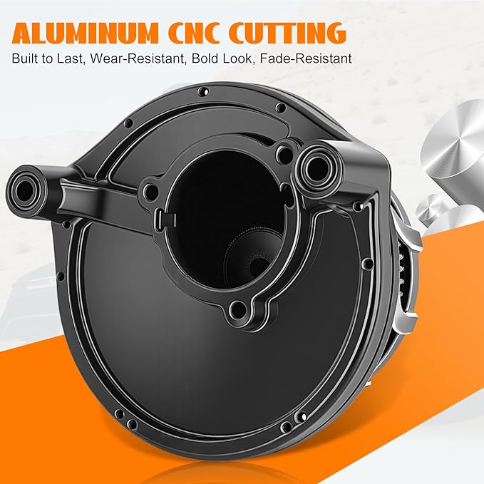 High Flow Air Cleaner Intake Filter Kit Air Filters Cover Drift Style for Harley Milwaukee-Eight M8 Softail 2018-2025 Touring 2017-Later Except 23-Later FLHXSE FLTRXSE 24-Later FLHX FLTRX