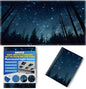 Fluorescent Light Covers - Classroom Covers for Ceiling Lights, 1 PCS 4 x 2 Feet Magnetic Light Filters, Classroom, Office Decor (Forests & Starry Sky-2)