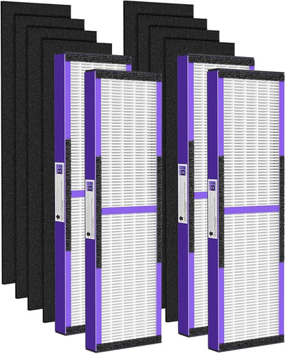 4 Pack FLT4850PT True HEPA PET CARE Filter B Replacement Compatible with Guardian Air Purifier AC4825 AC4825E AC4300 AC4800 AC4900 AC4850PT AC4850 FLT4825