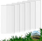 6 Pack Polycarbonate Greenhouse Panels, 4' x 2' x 0.16" Twin-Wall Polycarbonate Sheets for All Weather Greenhouse Covering, Excellent Light Transmission & Weather Resistance for Optimal Plant Growth