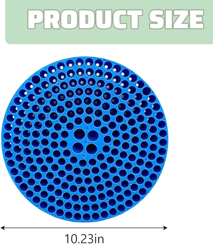 Bullet Car Wash Bucket Grit Trap Inserts, Vehicle Detailing Wash Filter for Remove Dust and Dirt, Automotive Cleaning Tool Fits 12 Inch Diameter Bucket, Universal for SUV RV Truck (Blue)