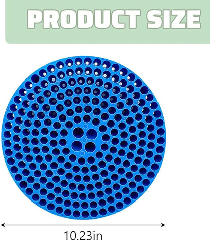 Bullet Car Wash Bucket Grit Trap Inserts, Vehicle Detailing Wash Filter for Remove Dust and Dirt, Automotive Cleaning Tool Fits 12 Inch Diameter Bucket, Universal for SUV RV Truck (Blue)