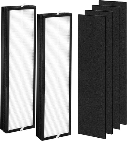 2 Packs HFD320 Replacement Filter Compatible with Honeywell Air Genius 3,4,5,6 Series Air Purifiers-Models HFD300, HFD310, HFD320,HFD360,HFD314, HFD323CV1, HFD323-TGT,HFD324 （2+4）
