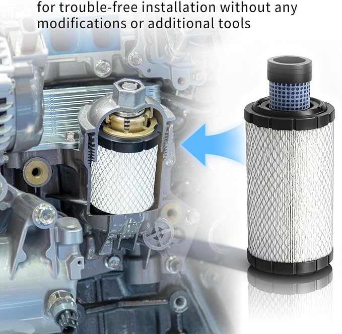 Air Filters Set for Donaldson P828889-P829333 Caterpillar Cat Backhoe 110-6326 -110-6331 Wix 46562-46569 John Deere AT171853-AT171854 Case & Baldwin 222421A1-222422A1 ﻿ ﻿