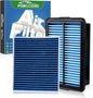 Cabin Air Filter and Engine Air Filter Fit for Kona 2018-2023 1.6L 2.0L, Kia Soul 1.6L 2020-2025 2026 Replacement 97133-D1000 28113-F2000 Accessories