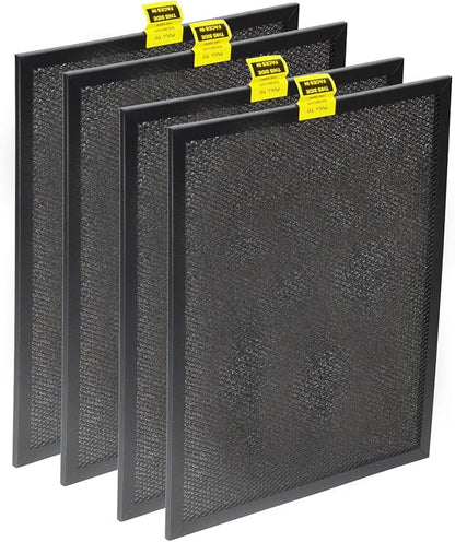 PUREBURG Replacement Pre-Filter Compatible with Santa Fe Compact2, Element2, Compact70, Phoenix D850 Dehumidifier,4-Pack (9 x 11 x 0.25)