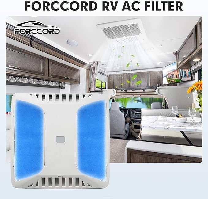 6-Pcs RV AC Filters 16''x6'' Replacement for Coleman Mach Air Conditioner Vent MERV 6 AC Filter