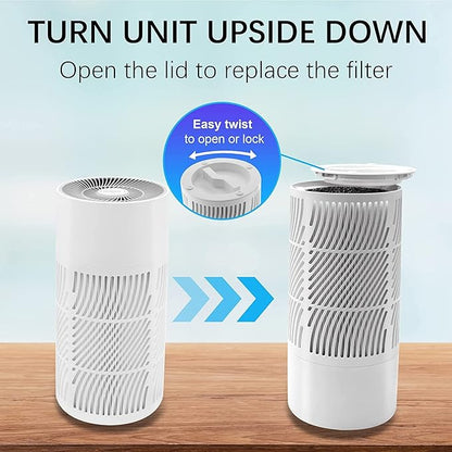 Nuwave OxyPure 1-Pack Genuine Replacement HEPA/Carbon Combo Filter, Removes Irritants, Pollutants & Odors, Produced & Sold by Original Manufacturer for OxyPure HEPA Models 47501, 47502, 47513