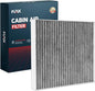 KAX Cabin Air Filter with Activated Carbon, CF10729 Replacement for Ram 1500/2500/3500, Dodge Journey, Avenger, Caliber, Jeep Patriot, Compass, Chrysler 200, Sebring, Passenger Compartment Air Filter