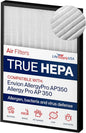 AP350 True HEPA Filter Replacement Compatible with Envion AllergyPro AP350 Allergy Pro AP 350 Air Purifiers by LifeSupplyUSA