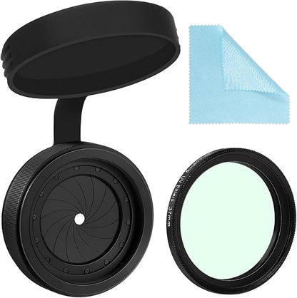 Adjustable Iris Aperture Diaphragm Filter Pack M30 to M37 Iris Aperture Diaphragm Adapter Optical Diaphragm 1.5-26mm Lens Module Adapter Ring PVS-14 PVS 14