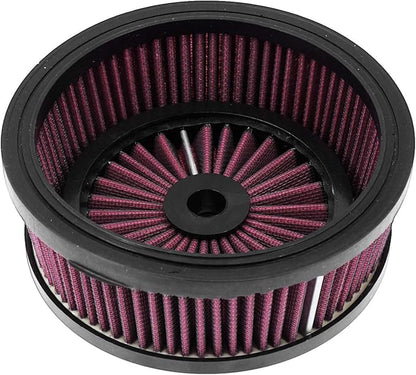 Motorcycle Air Filter Cleaner Inner Element For Harley Sportster XL 1991-2017 Dyna Softail Fat Boy Touring,Red