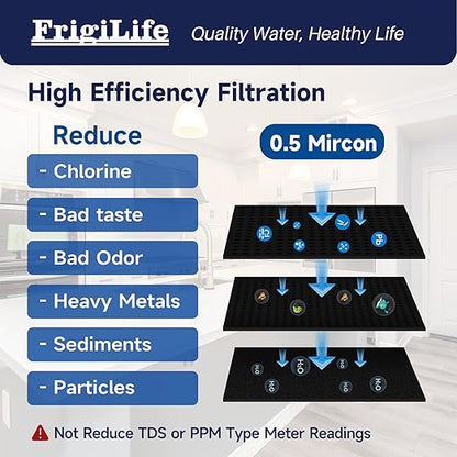 WFS5300A Under Sink Water Filter System, 3 Years, 22000 Gallons, Under Counter Direct Connect Kitchen Faucet, Reduces PFAS, PFOA/PFOS, Lead, Chlorine, Bad Taste & Odor, NSF/ANSI 42 Certified