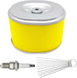 AFZE28 Air Filter for Honda GX 270 GX 240 8HP 9HP Engine Replaces 17210-ZE2-822 17210-ZE2-505 17210-ZE2-515 Lawn Mower Tiller Air Cleaner with Spark Plug
