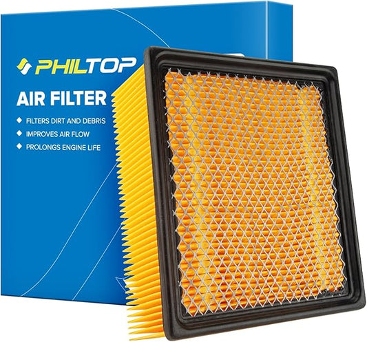 PHILTOP Engine Air Filter, CA10261 Replacement for Ram 2500 3500 4500 5500 6.4L & 6.7L 2011-2024, Dodge Ram 2500-5500 (2007-2010), Flexible Panel