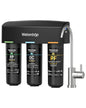 Waterdrop TSB-PF Under Sink Water Filter, 𝐑𝐞𝐝𝐮𝐜𝐞𝐬 𝟖𝟎+ 𝐈𝐦𝐩𝐮𝐫𝐢𝐭𝐢𝐞𝐬-PFAS, Chlorine, Chloramine, Fluoride, Taste&Odor, 9 Layer Under Sink Water Filtration System,with A Separate Faucet