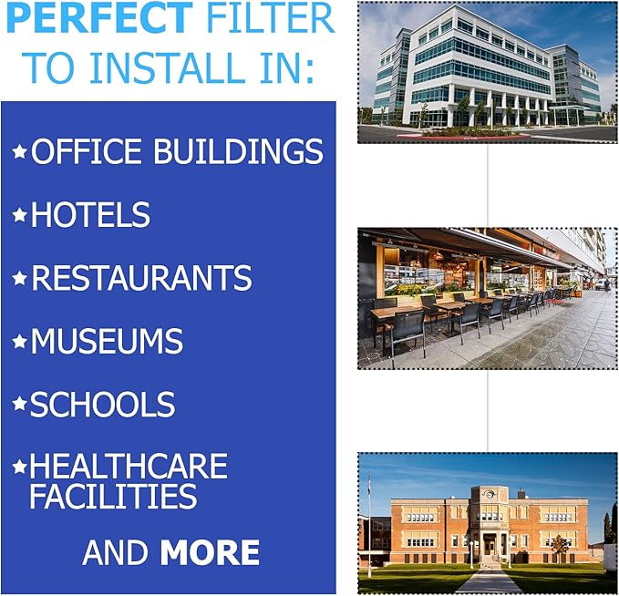 Activated Carbon Filter Media Roll - 25" x 100' x 1/4" Thick, Odor Control, Cut to Size, Filter Range Hood, AC Filter Material, Durable Carbon Filters, Made in USA
