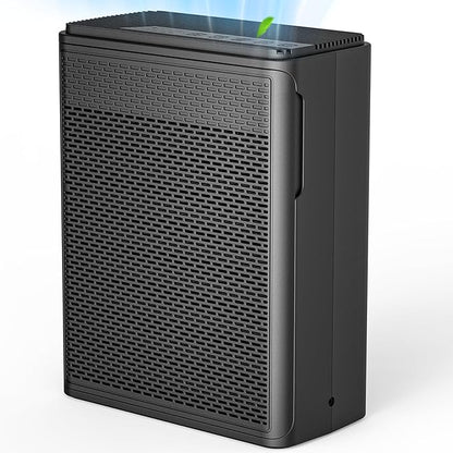 Air Purifiers for Home Pets Covers Up to 1500 Sq Ft,H13 Hepa Filter with Washable Pre-Filter,Pet Hair Dander Smoke Air Cleaner,22 dB Quiet Sleep for Living Room Bedroom Kitchen,P280 (Black)