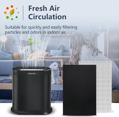 HPA300 Filter Replacement Compatible with Honeywell Air Purifier HPA300 HPA200 HPA100 and 5000 Series, Replace HRF-R3 HRF-R2 HRF-R1 6 Pack